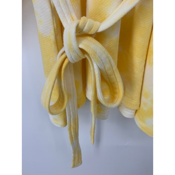 Sincerely Jules for Bandier Yellow Tie Dye Sweatshirt Dress Size M - Picture 5 of 9